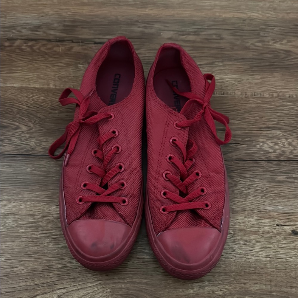 Converse Red Sneakers